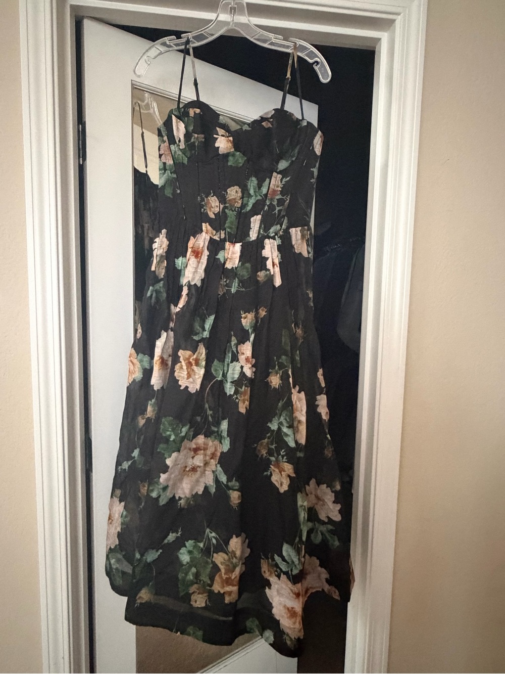 NWT Zimmermann Floral Corset Midi Dress - Size 2 (US 8) - Picture 3 of 8